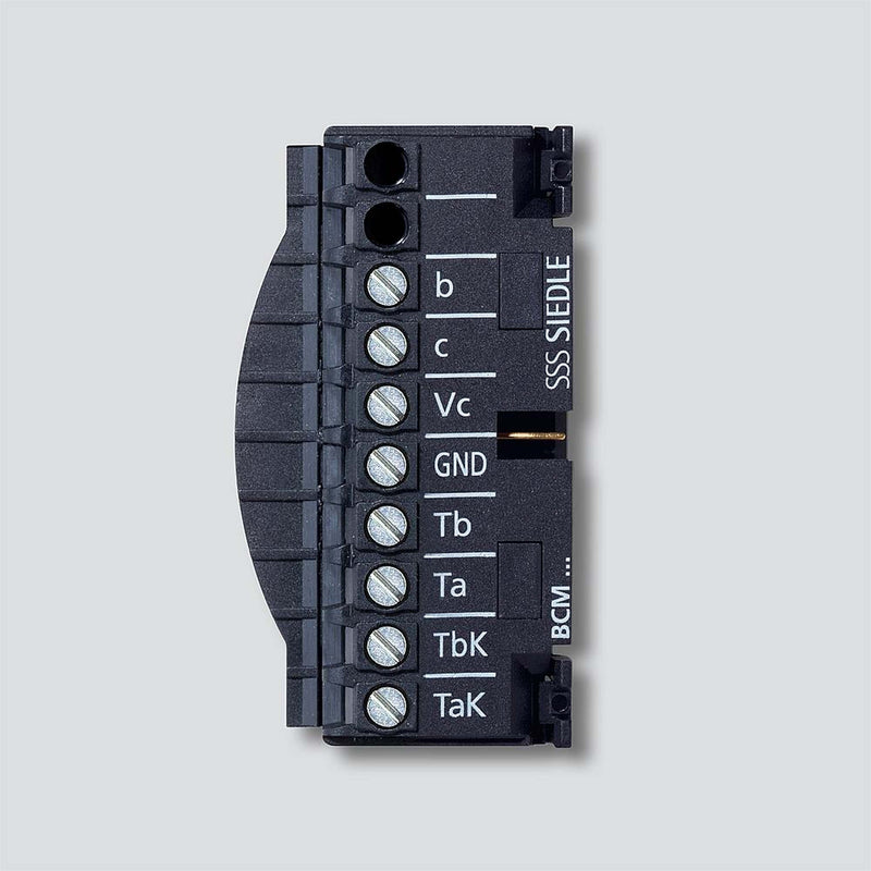 Siedle&Söhne - Zubehör/Ersatzteile für Türkommunikation Klemmblock sw 200029921-00 f. BCMC/BCMM 650