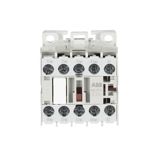 ABB Stotz S&J - Hilfsschütz, Relais Kleinhilfsschütz MCRA022AT4 2S+2Ö, 120V 50/60Hz
