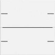 Gira - Bussystem-Tastwippe Wippenset 2-fach 575227 Tastsensor Reinweiß