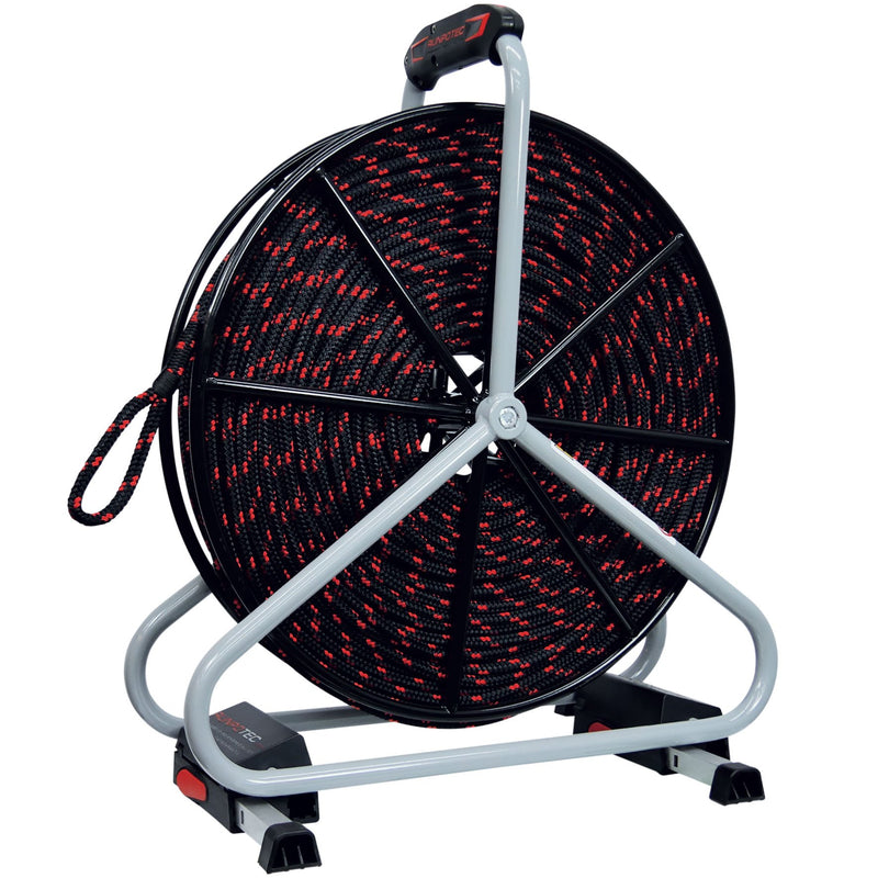 Runpotec - Kabeleinziehsystem Zugseil Polyester 10169 8mm 120m m.Haspel