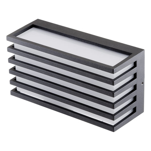 EVN Lichttechnik - Decken-/Wandleuchte LED-Wandanbauleuchte WARE54091502 3000K IP54 anth