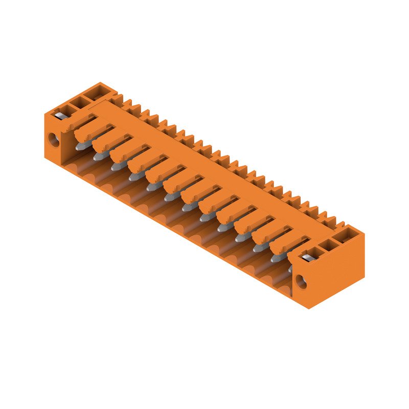 Weidmüller - Leiterplattensteckverbinder Verbinder 3.50mm SL 3.50/1#1607150000  − 50 Stück