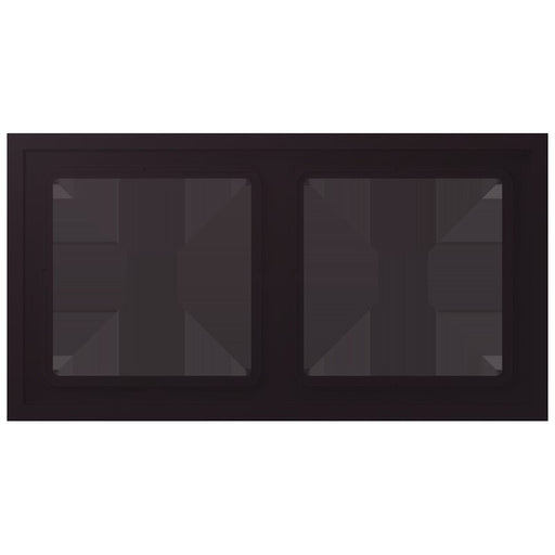 Jung - Abdeckrahmen Rahmen 2-fach LCZ 982 BF 248 noir divoire