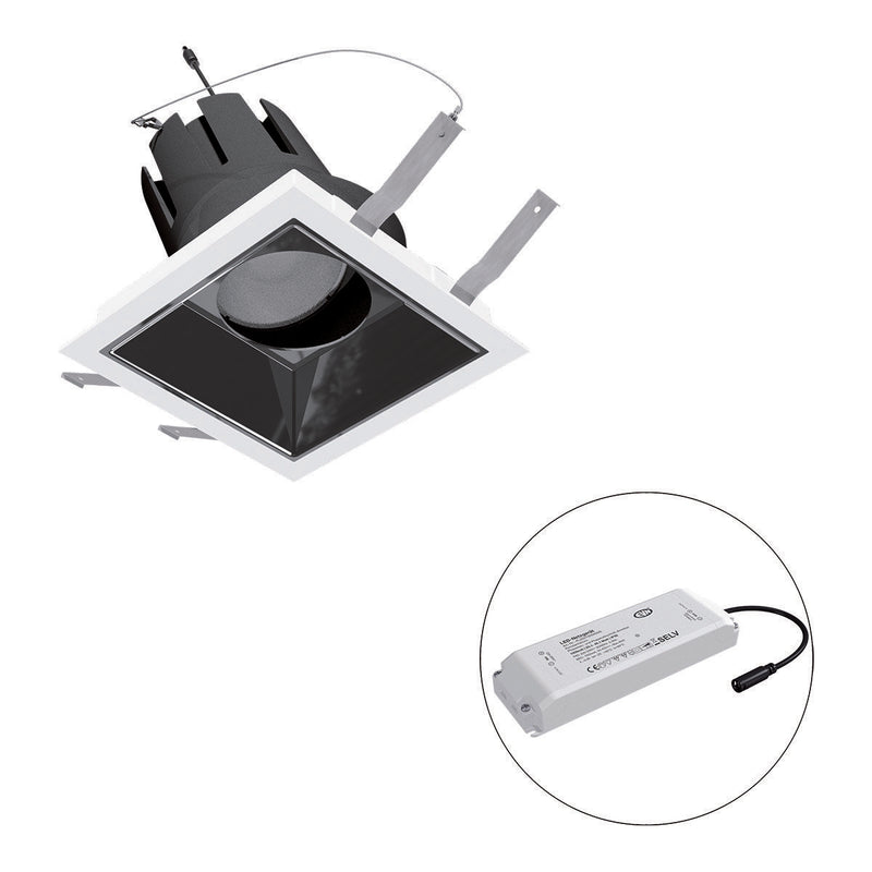 EVN Lichttechnik - Downlight/Strahler/Flutlicht LED-Einbauleuchte modular F03R11SM3840L55P Konfigurationstype