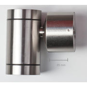 Brumberg Leuchten - Decken-/Wandleuchte Wandleuchte Outdoor 35001420 1xGU10/35W edelstahl