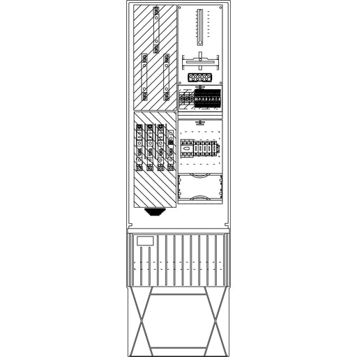 Elsta Mosdorfer - Zähler-Komplettschrank Wandlerschrank Freiluft WS341.W3.N1S01 WS A340 W3