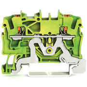 WAGO GmbH & Co. KG - Schutzleiter-Reihenklemme 2-Leiter-Schutzleiterkl. 2202-1207 2,5qmm, grün-gelb