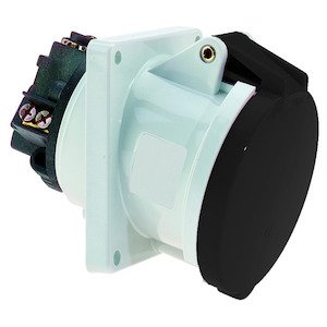 Bals Elektrotech - CEE-Anbausteckdose (IEC 60309) Anbausteckdose geneigt 63A 12407 4p 500V 7h IP44
