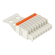 WAGO - Kabelsteckverbinder für Leiterplattensteckverbinder 1-Leiter-Federleiste 27341108327000300000 PushinCAGECLAMP,lgr − 50 Stück