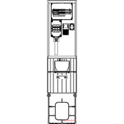 Elsta Mosdorfer - Installationskleinverteiler MV Säule 306 D025 0/0/1/2 MV70P306.25D.N0012 TN