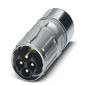 Phoenix Contact - Rundsteckverbinder, feldkonfektionierbar (Industriesteckverbinder) Kabelsteckverbinder ST-3EP1N8A8K04S