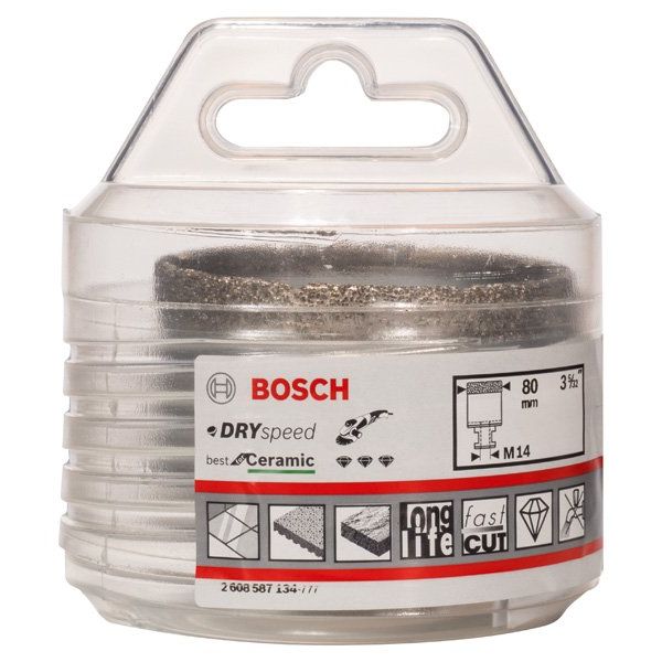 Bosch - Bohrer PRO Ceramic dry 2608587134 Trockenbohrkrone 80