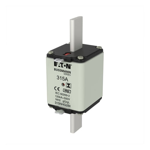 Eaton - Messersicherung Sicherungseinsatz Nieders. NH FUSE 31#315NHG2BI 315A AC 500V 120kA − 3 Stück