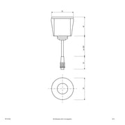 EVN Lichttechnik - Bodeneinbauleuchte LED-Einbauleuchte P67 101002 12VDC 1W ww