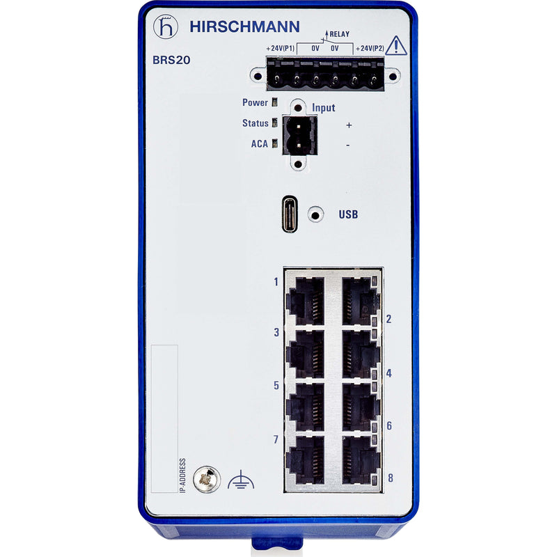 Hirschmann INET - Netzwerk Switch Ind.Ethernet Switch BRS30-8TX/4SFP 12 Port, managed − 1 Stück