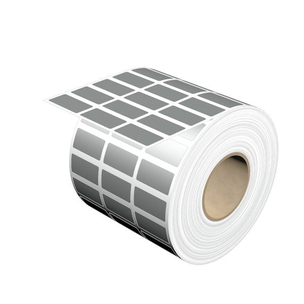 Weidmüller - Kennzeichnungsmaterial Gerätemarkierer, Etikett THM MT30X 25/12 SI 25x12mm silber