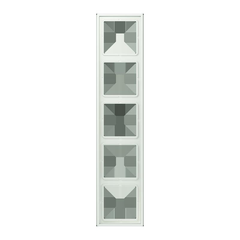 Jung - Abdeckrahmen Rahmen 5-fach LC 985 210 outremer gris