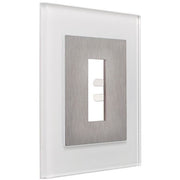 Ekey (AT) - Abdeckrahmen Abdeckung FS UP 101 702 IP44 glas weiß