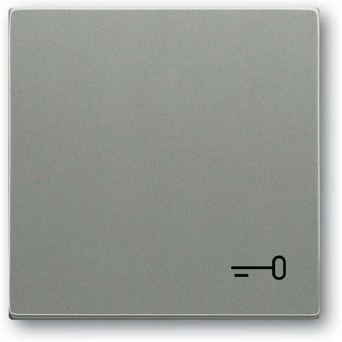 Busch-Jaeger - Abdeckung/Bedienelement für Installationsschalterprogramme Wippe mit Aufdruck 2520 TR-803 graumetallic