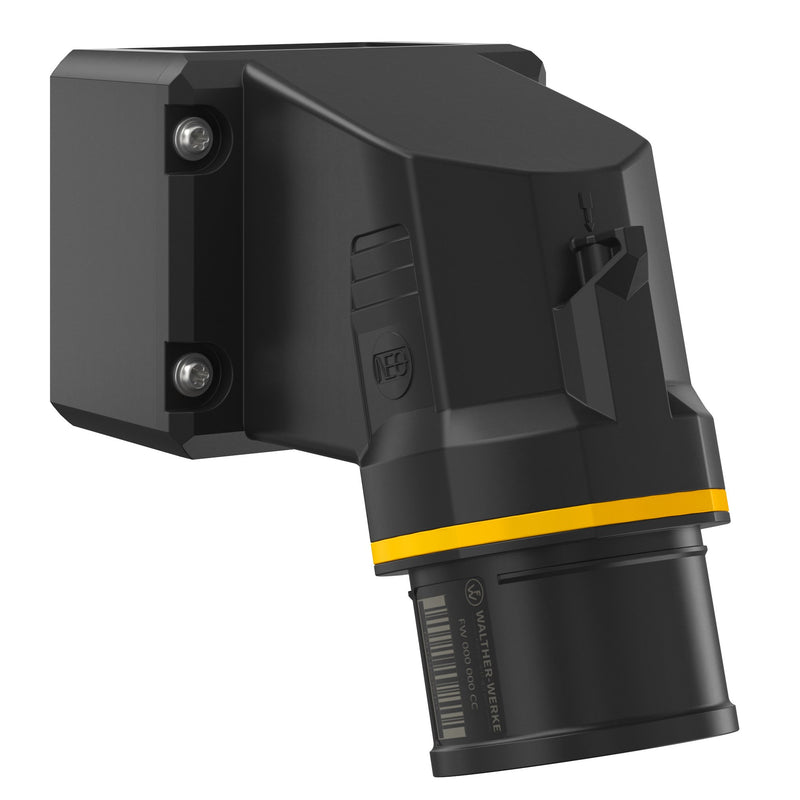 Walther Werke - CEE-Gerätestecker (IEC 60309) CEE NEO Wandgerätestecker FW714504SK 16A 5P 4h IP54 − 10 Stück