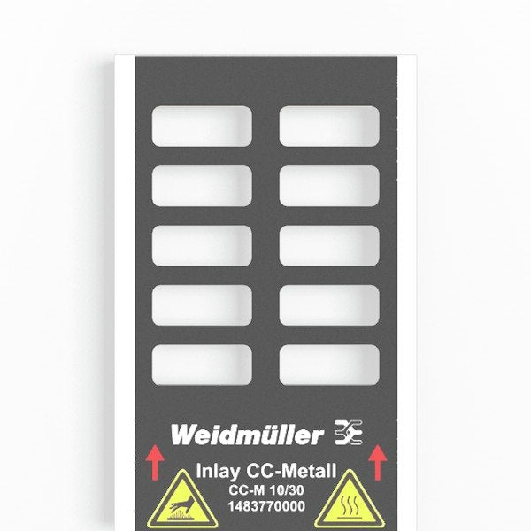 Weidmüller - Zubehör/Ersatzteile für Telefax/Drucker/MFC Inlay INLAY CC-M 10/30