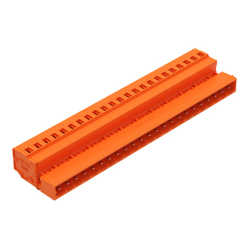 WAGO - Kabelsteckverbinder für Leiterplattensteckverbinder 1-Leiter-Stiftleiste 231-653/018-000 CAGECLAMP,2,5mm²,or − 10 Stück