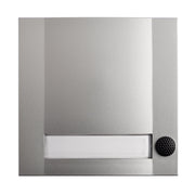 Grothe - Klingeldrücker Klingeltaster 1fach DOMOLUX SIM/SW 90x90x18,5mm, sil/sw