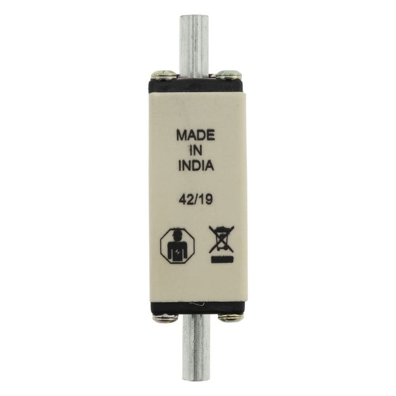 Eaton - Messersicherung Sicherungseinsatz Nieders. 16NHG000BI 16A AC 500V 120kA − 3 Stück