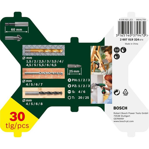 Bosch Power Tools - Werkzeugset X-Line TiN-beschichtetes 2607019324 Set, 30-tlg. − 1 Stück by Bosch Power Tools
