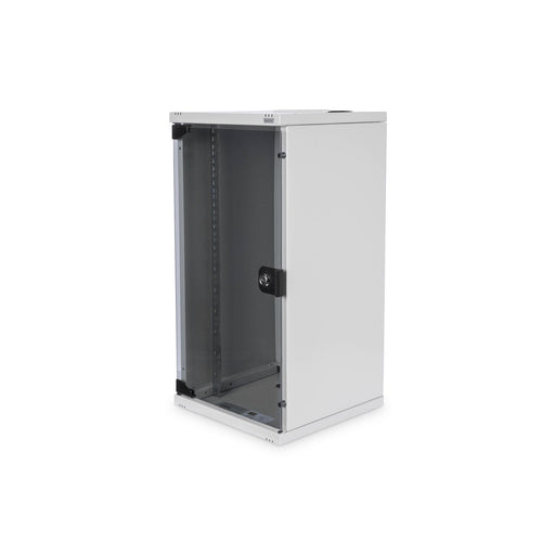 DIGITUS - Netzwerk-/Serverschrank Wandschrank 12HE DN-10-12U RAL7035 300mm tief