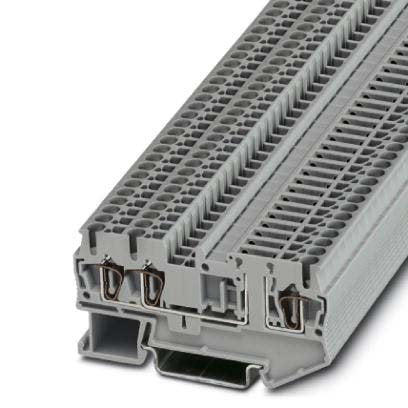 Phoenix Contact - Trenn- und Messtrenn-Reihenklemme Bauelement-Reihenklemme ST 2,5-TWIN-TG − 50 Stück