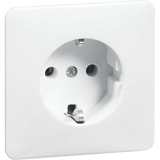 Peha - Schalter-/Steckdosenkombination SCHUKO-Steckdose ws D 80.6511 SI W 16A 250V Steckklemm