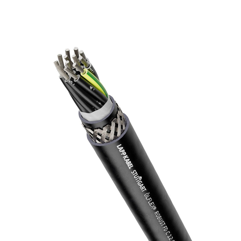 Lapp Kabel&Leitung - Energiekabel < 1 kV, für ortsveränderlichen Einsatz ÖLFLEX ROBUST FD C 4G1,5 0026722/100 − 100 Meter