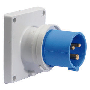 Bals Elektrotech - CEE-Gerätestecker (IEC 60309) Flansch-Gerätestecker 16A 2898 3p 230V 6h IP44