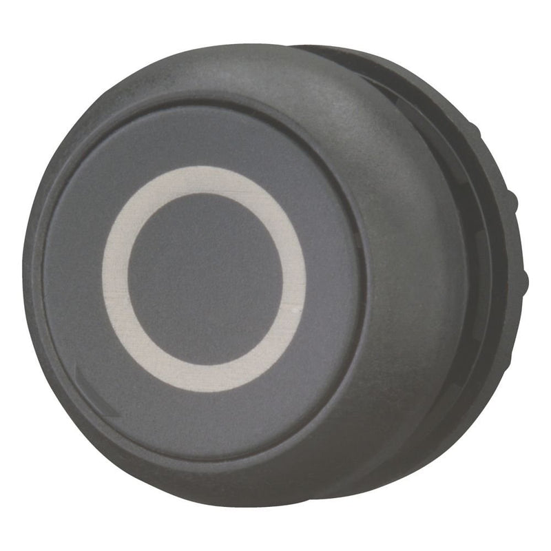 Eaton - Frontelement für Drucktaster Drucktaste M22S-DR-S-X0 flach,sw,rast.,blank