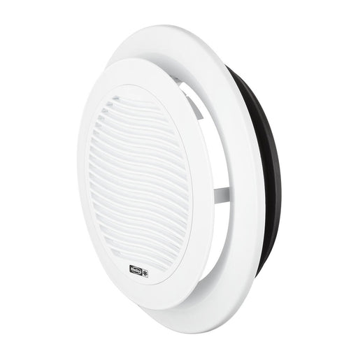Helios Ventilatoren - Zubehör/Ersatzteile für Ventilatoren Zuluft-Abluft-Ventil ZAV 125 schließb.Frontgitter