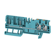 Weidmüller - Durchgangs-Reihenklemme Klemme APGTB2.5FT4C/2DLBL PUSH IN, 2.5 mm² − 50 Stück