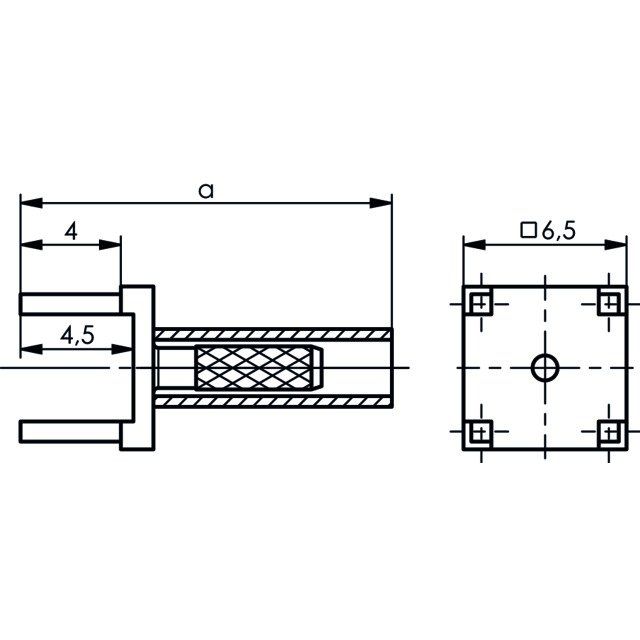 Telegärtner - Koax-Steckverbinder Kabeldirektanschluss f.LTP 100021304 G7 /(RG-316/U) − 5 Stück