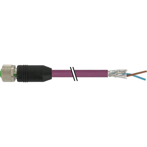Murrelektronik - Rundsteckverbinder, feldkonfektionierbar (Industriesteckverbinder) M12 Buchse geschirmt 7000-14061-8400200