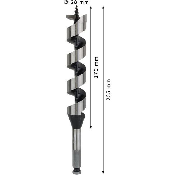 Bosch - Bohrer PRO Wood 2608597637 Holzschlangenbohrer