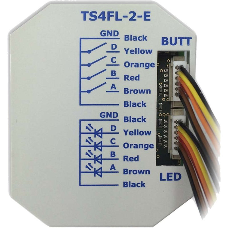 Lingg&Janke - Bussystem-Binäreingang Tasterschnittstelle TS4FL-2-E f.Einzelt.TS4FL-2-E