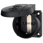 Mennekes - Schutzkontakt-Anbausteckdose Schuko-Anbaudose 11332 16A,2p+E, 230V, IP54