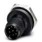 Phoenix Contact - Rundsteckverbinder, feldkonfektionierbar (Industriesteckverbinder) Einbausteckverbinder SACC-E-M12MS#1436408 − 20 Stück