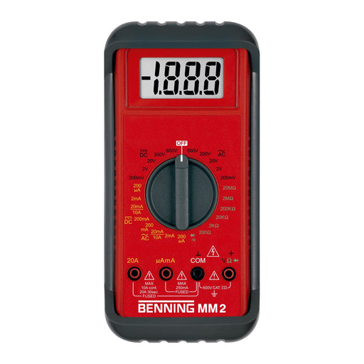 Benning - Multimeter Digital Multimeter MM2 1000V Messbereich − 1 Stück by Benning

