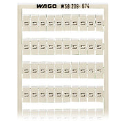 WAGO - Klemmenmarkierung WSB-Bez. S: L1 (100X) 209-674 − 5 Stück