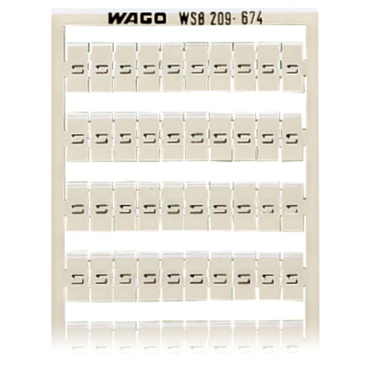 WAGO - Klemmenmarkierung WSB-Bez. S: L1 (100X) 209-674 − 5 Stück