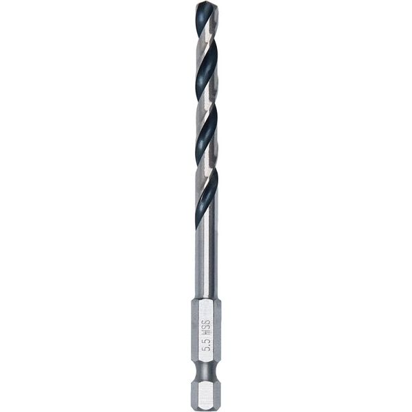 Bosch - Bohrer HSS PointTeQ 2608577527 Sechskantbohrer 5,5