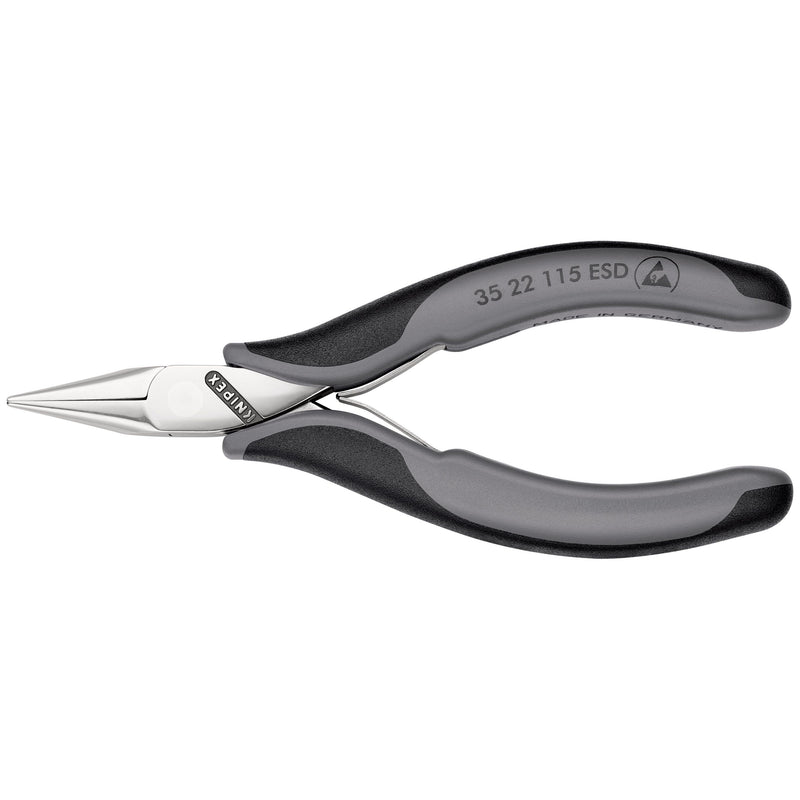 Knipex - Spezialwerkzeug für Kommunikationstechnik Elektronik-Greifzange 35 22 115 ESD ESD, 115mm