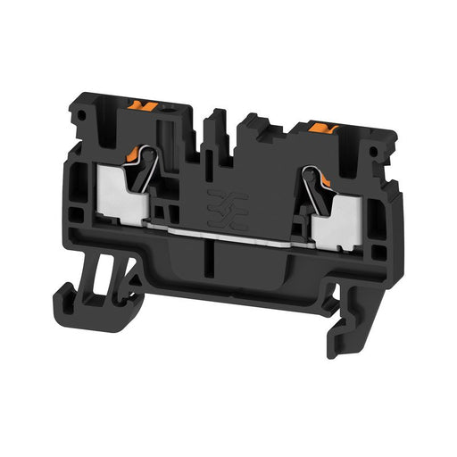 Weidmüller - Durchgangs-Reihenklemme A2C 2.5 BK PUSH IN, 2.5 mm² − 100 Stück