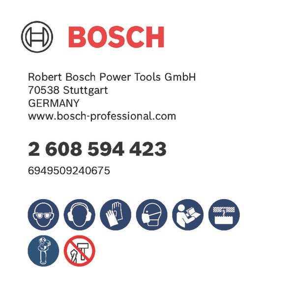 Bosch Power Tools - Werkzeugset PRO Multi Material PC Plus 2608594423VE(9) Lochsägen-Set 19-68  − 1 Packung